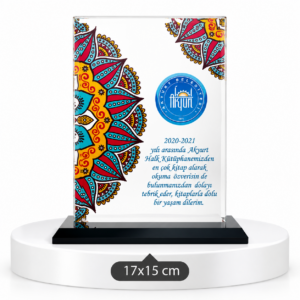 1013 KRİSTAL PLAKET