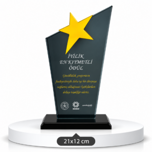 1006 KRİSTAL PLAKET
