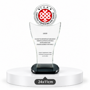 1021 KRİSTAL PLAKET