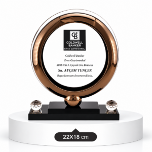 1043 KRİSTAL PLAKET