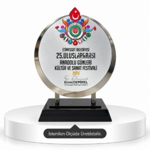 ÖZL09 METAL PLAKET