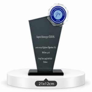 1024 KRİSTAL PLAKET