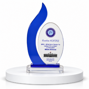 1002 KRİSTAL PLAKET