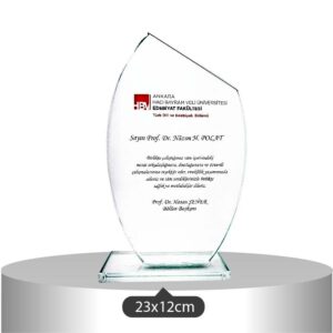 1011 KRİSTAL PLAKET