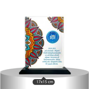 1013 KRİSTAL PLAKET