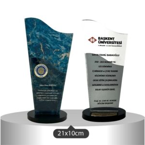 1015 KRİSTAL PLAKET