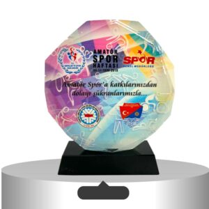 1017 KRİSTAL PLAKET
