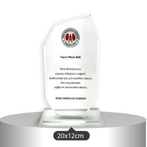 1008 KRİSTAL PLAKET