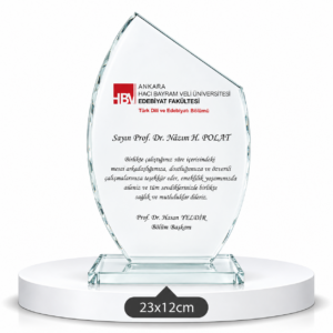 1011 KRİSTAL PLAKET