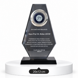 1026 KRİSTAL PLAKET