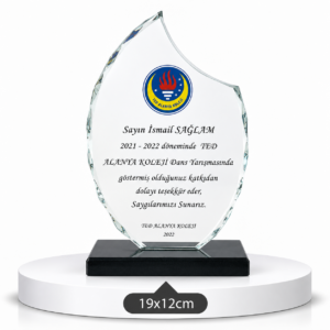 1010 KRİSTAL PLAKET