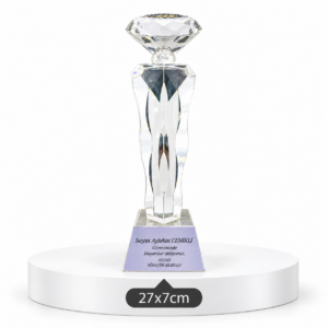 1018 KRİSTAL PLAKET