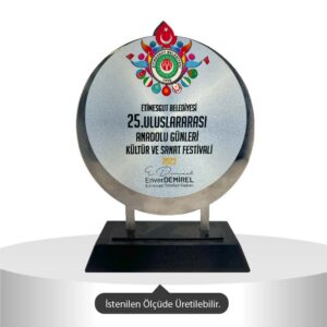 ÖZL09 METAL PLAKET