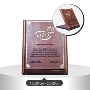 3003 AHŞAP PLAKET