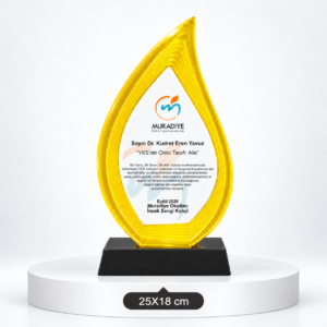 1045 KRİSTAL PLAKET