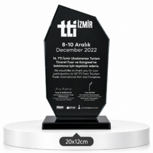 1027 KRİSTAL PLAKET