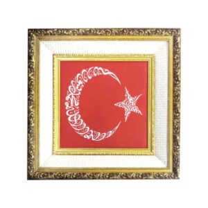 TCT182 TÜRK BAYRAĞI TABLO