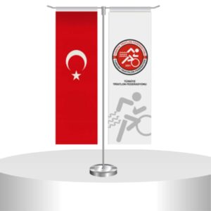 MBT2 560 2'Lİ T MASA BAYRAĞI