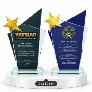 1029 KRİSTAL PLAKET